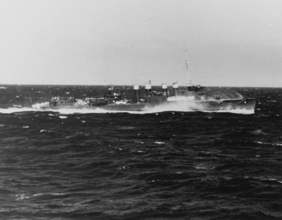 USS Chandler (DD-206) at sea at time of Pearl Harbor 