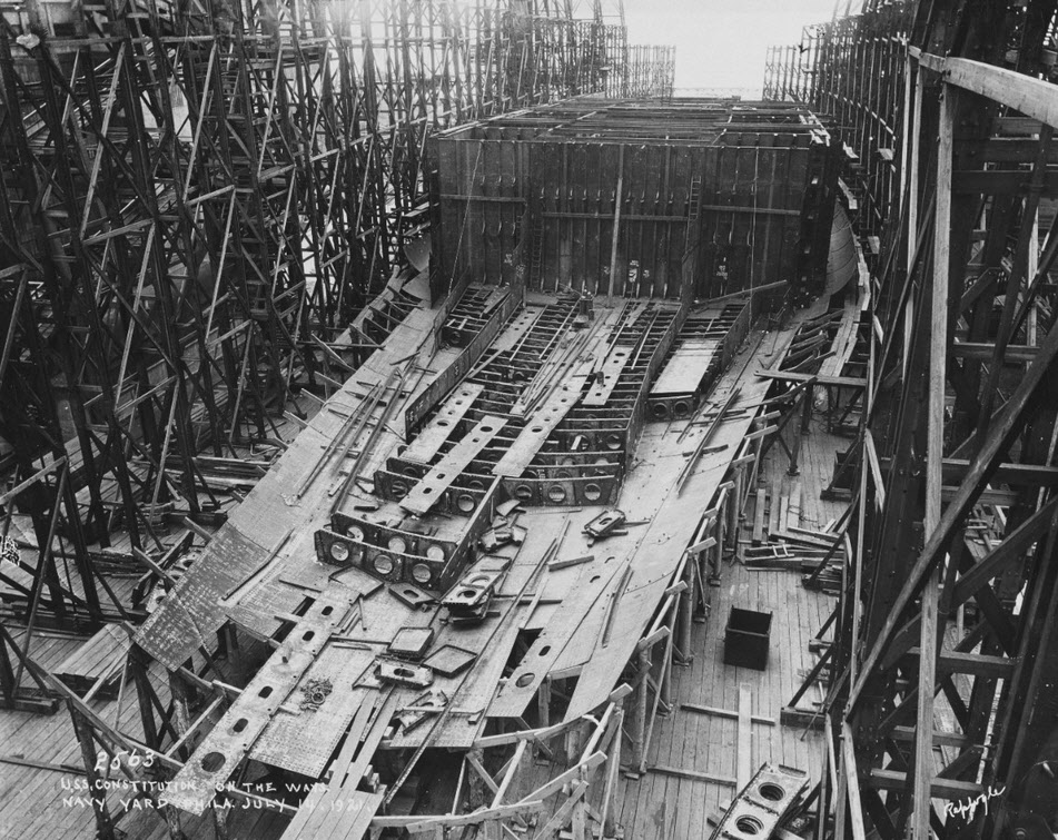 USS Constitution (CC-5), 14 July 1921