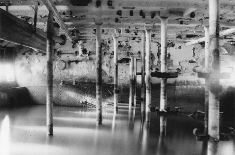 Berthing Space on USS Corry (DD-334)