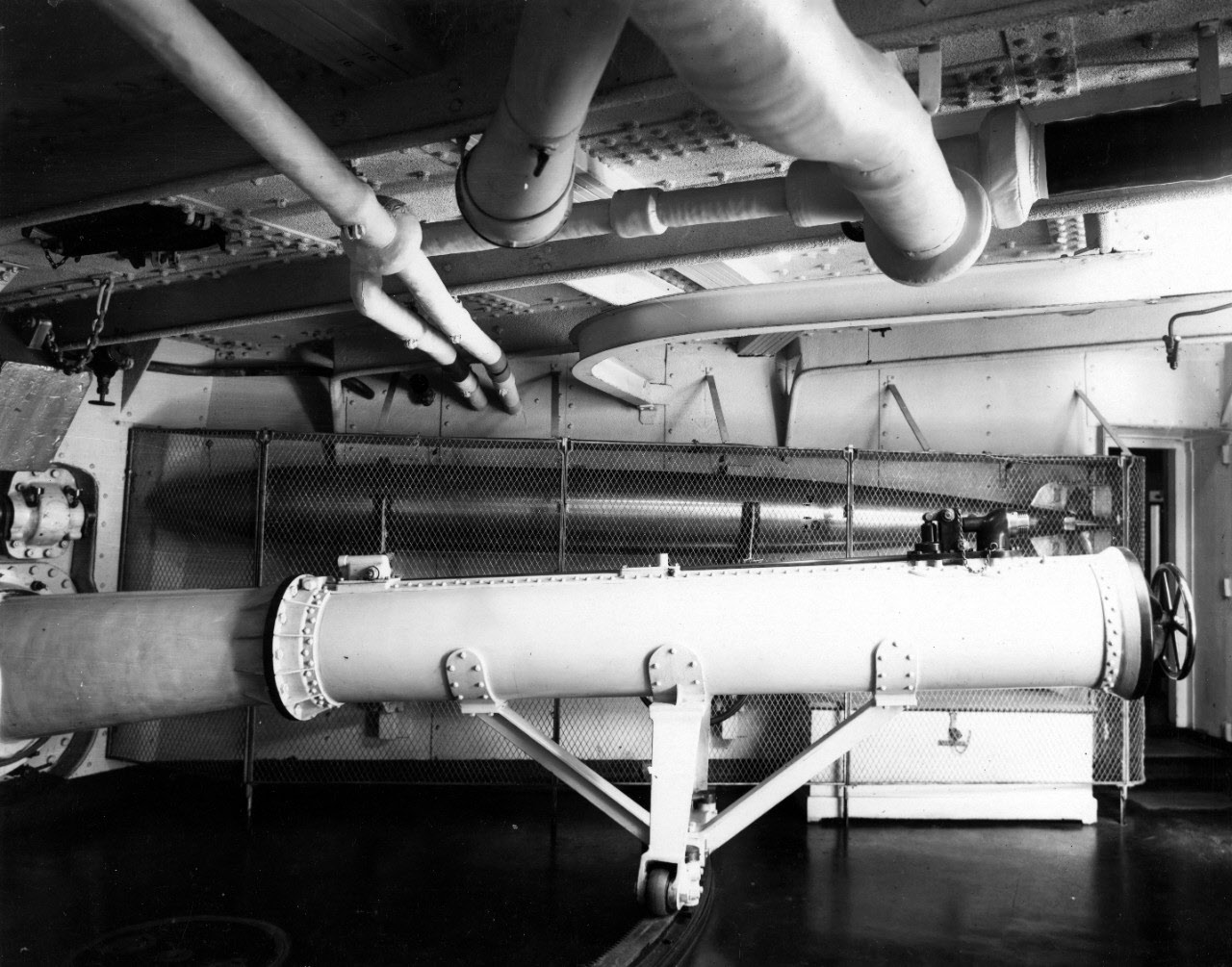 Internal Torpedo Room, USS Illinois (BB-7) 