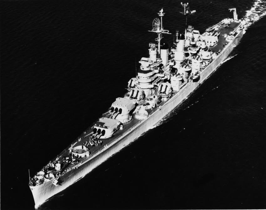 USS Macon (CA-132), Philadelphia, 1946 