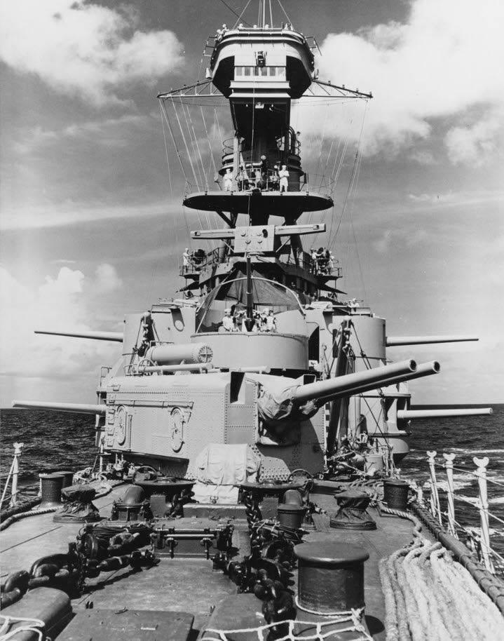 USS Memphis (CL-13) in the South Atlantic, 1941-42 