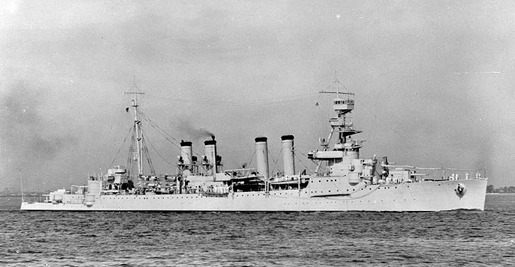 USS Milwaukee (CL-5) in early 1930s