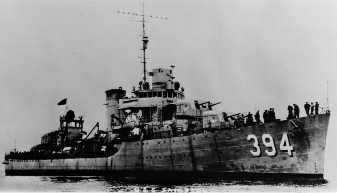 USS Sampson (DD-394), late 1930s 