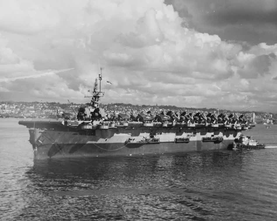 USS Solomons (CVE-67) at San Diego 
