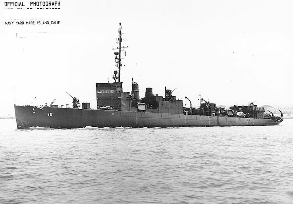 USS Southard (DD-207), Mare Island Navy Yard, 1943 