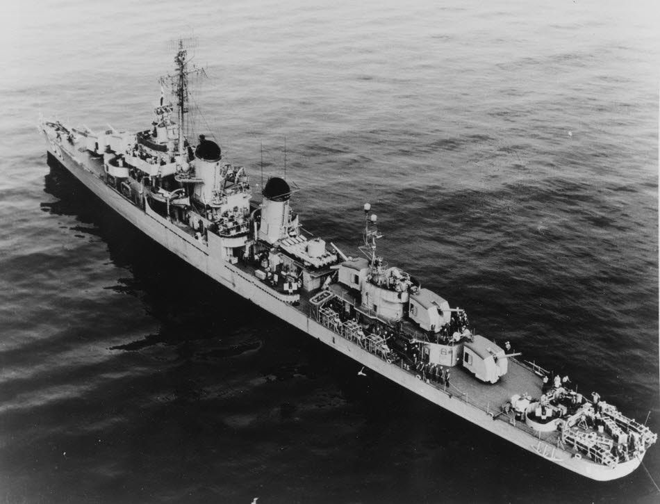 USS The Sullivans (DD-537), early 1950s 