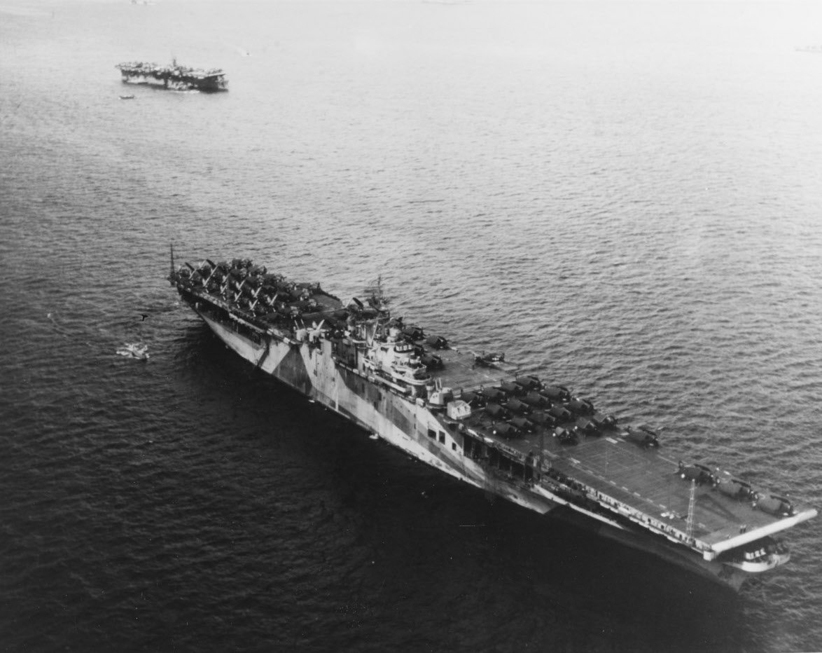 USS Ticonderoga (CV-14), Ulithi, December 1944 