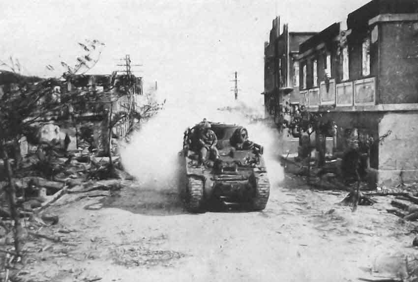 US Tank in Garapan, Saipan 
