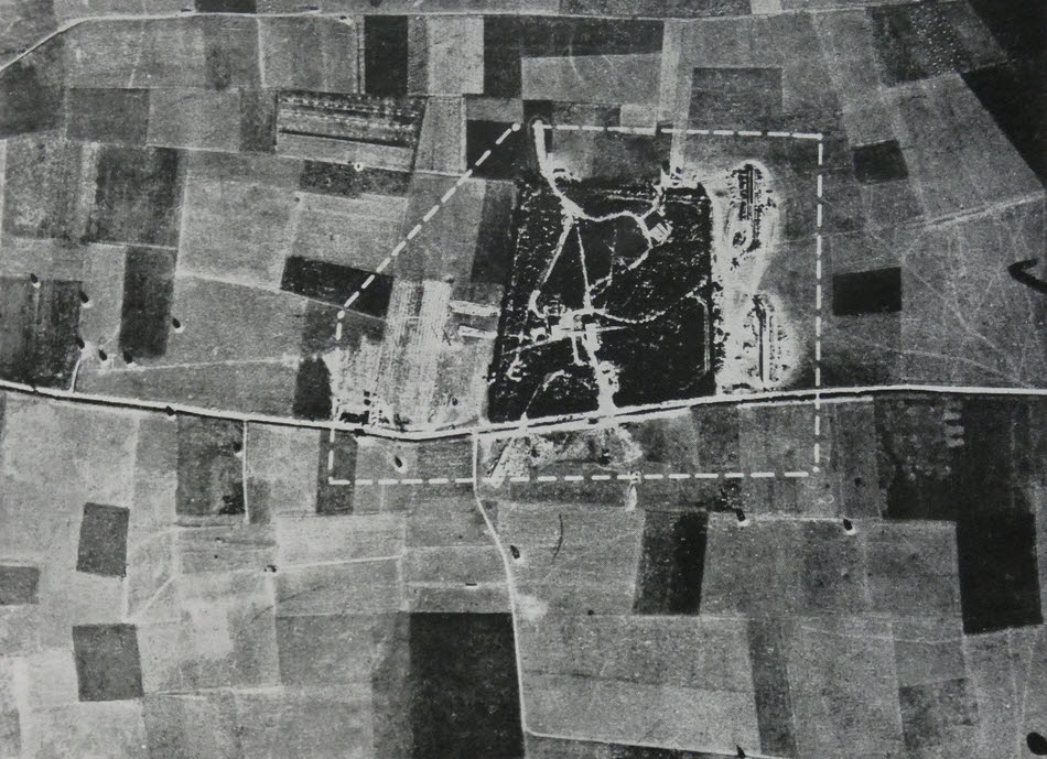V-1 'ski site' at Boise Carre, Yvrench 