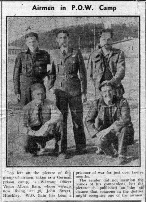 V.A. Bain as Prisoner of War 