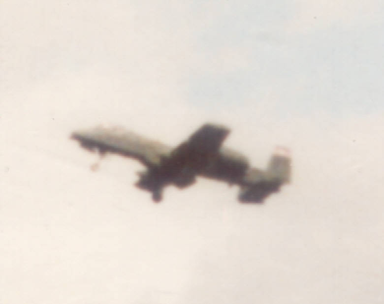 Fairchild A-10 Thunderbolt II in Flight