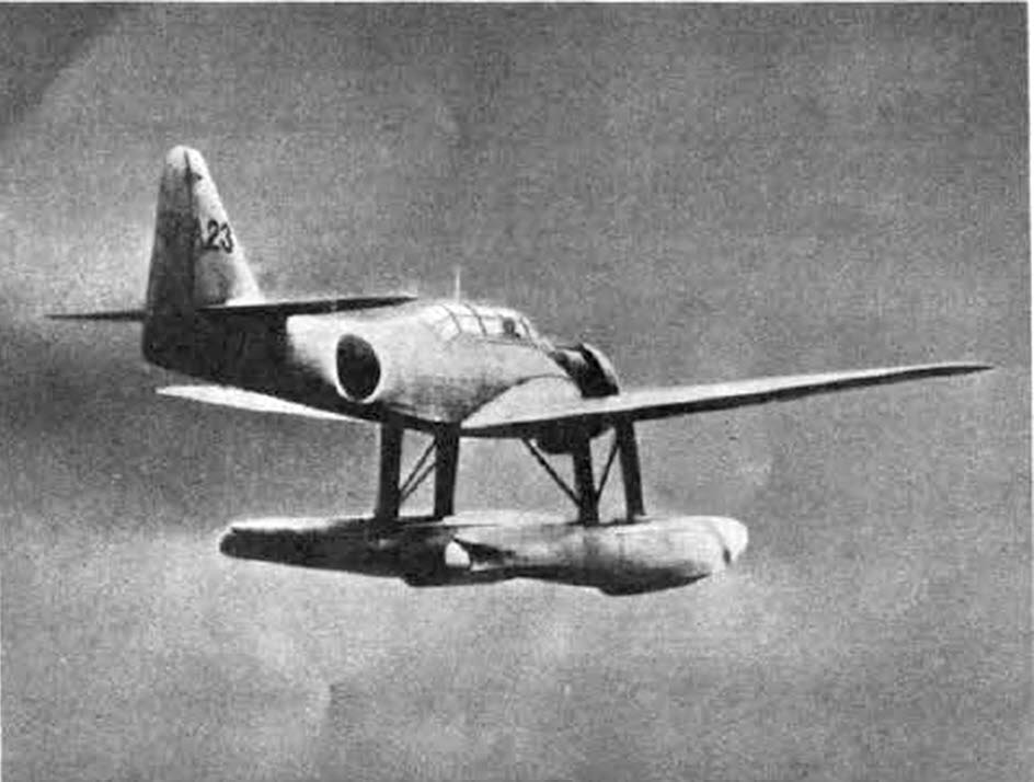 Aichi E16A 'Paul' in flight 