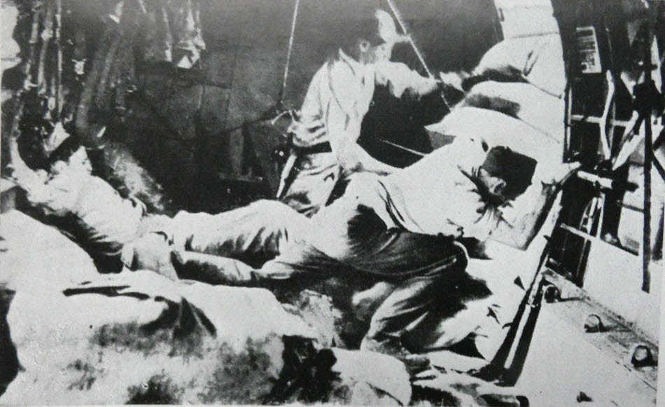 Airdropping Supplies over Burma 