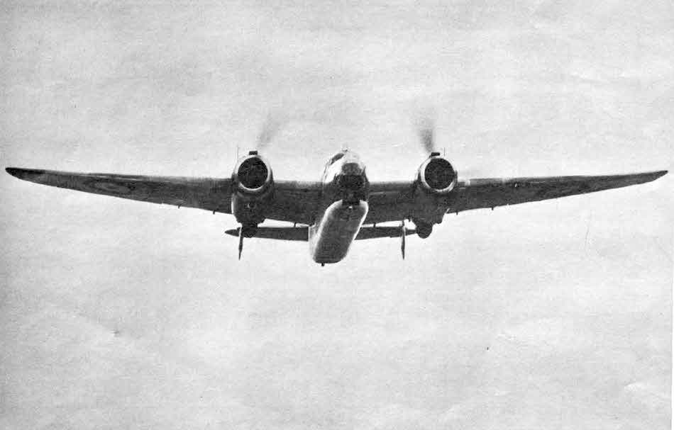 Armstrong Whitworth A.W. 41 Albemarle from the Front 
