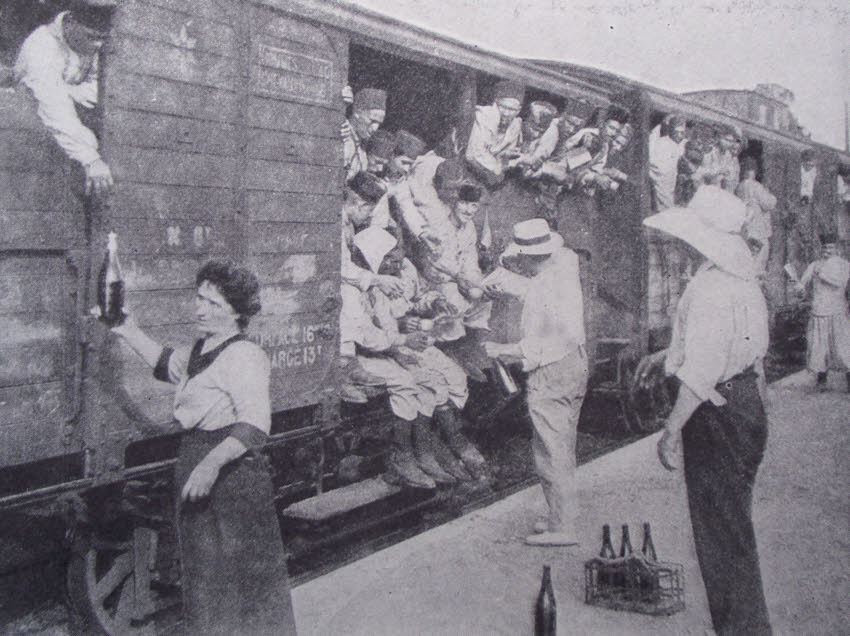 Algerian Tirailleurs in France, 1914 