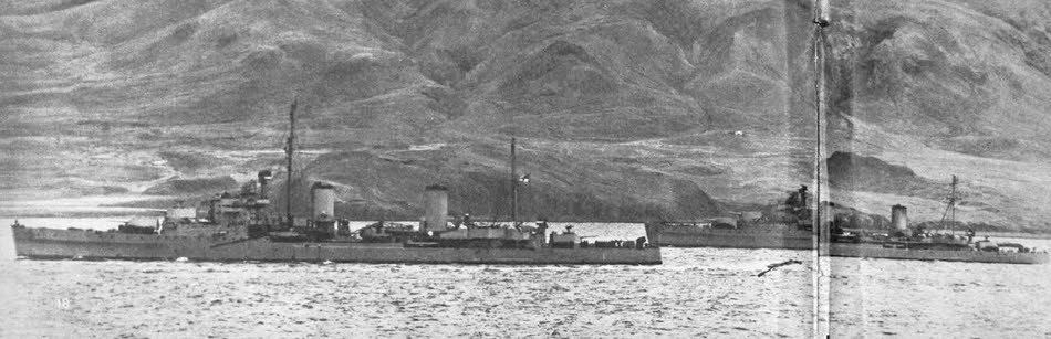Arethusa Class Cruisers off Iceland 
