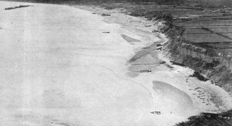 Arromanches Beach, 1945