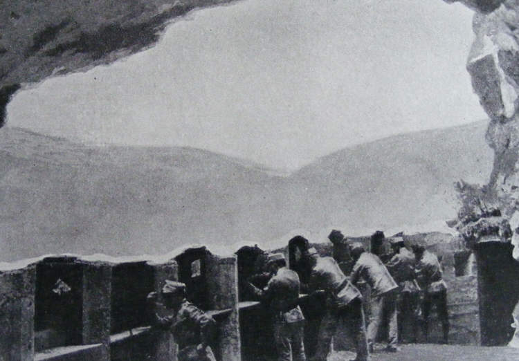 Austrian Position in the Trentino