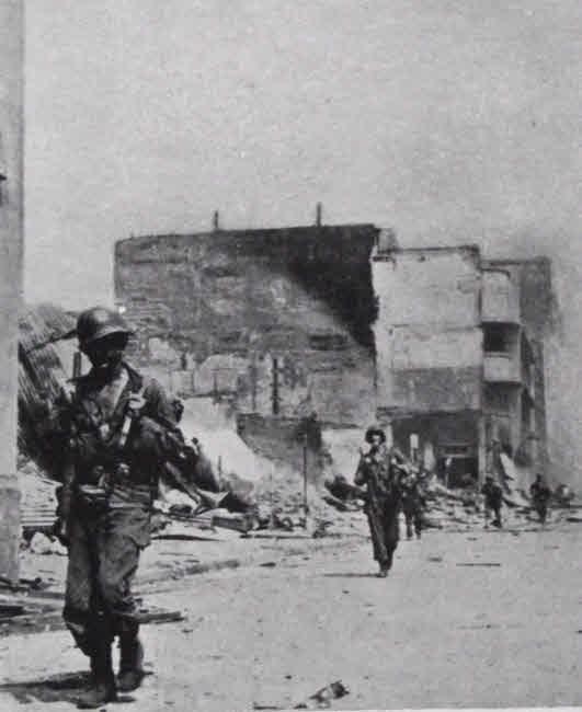 Avenida Rizal, Manila, 1945 