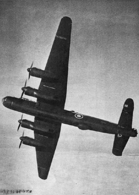 Avro Lincoln from below 