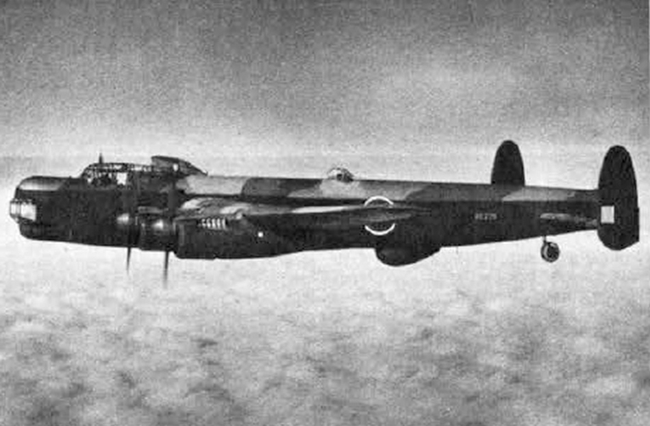 Avro Lincoln from the left 