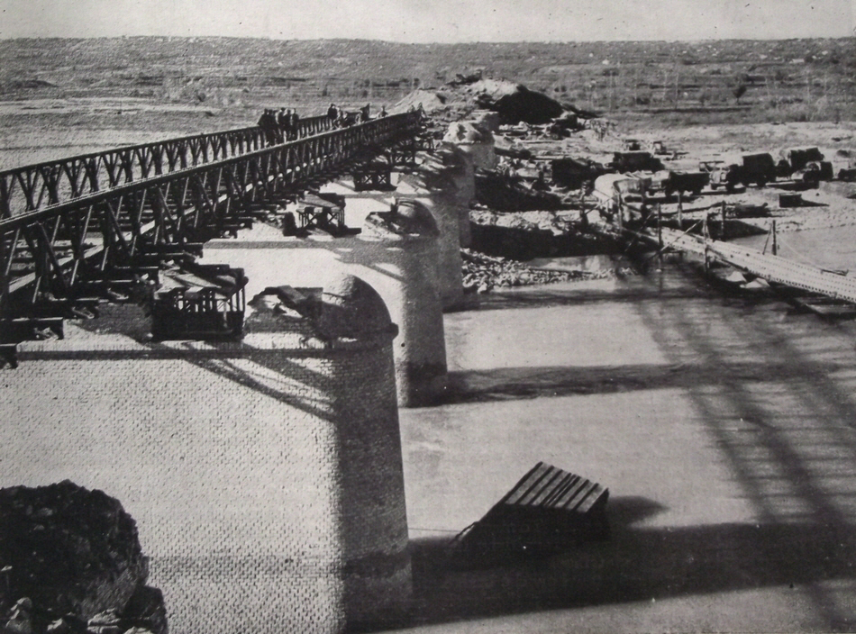 Bailey Bridge over the Sangro, 1944