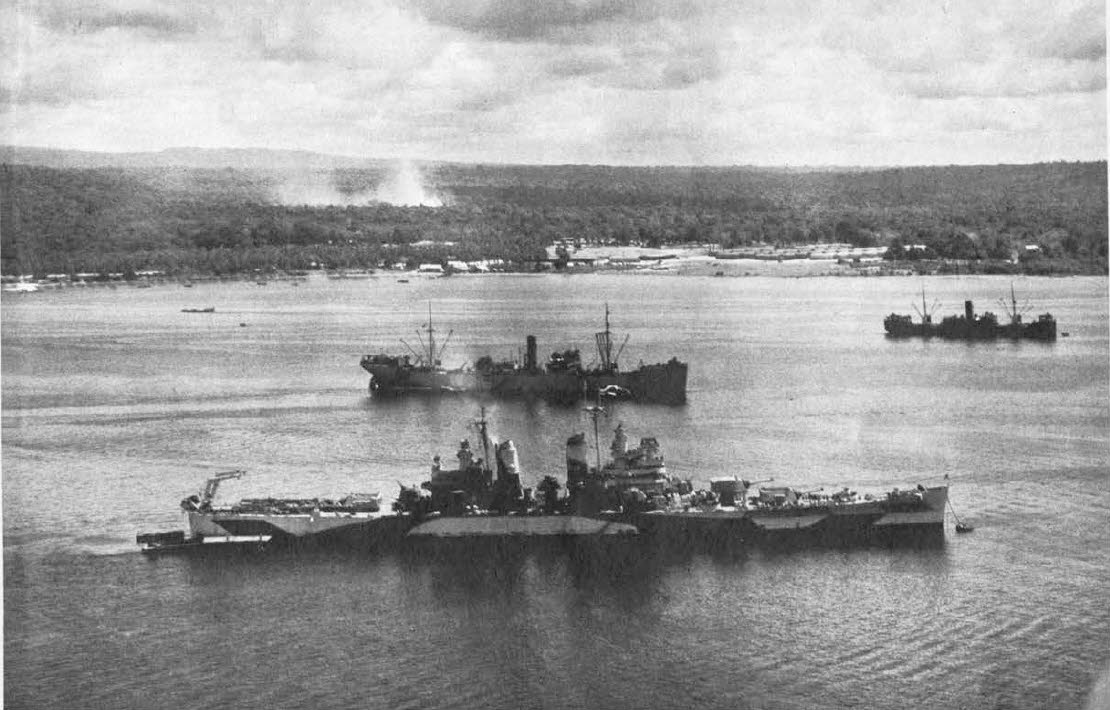 Baltimore Class Cruiser in the Pacific 