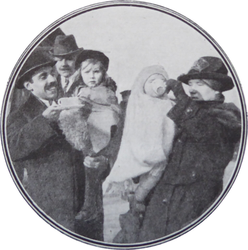 Refreshments for Belgian Refugees, 1918 