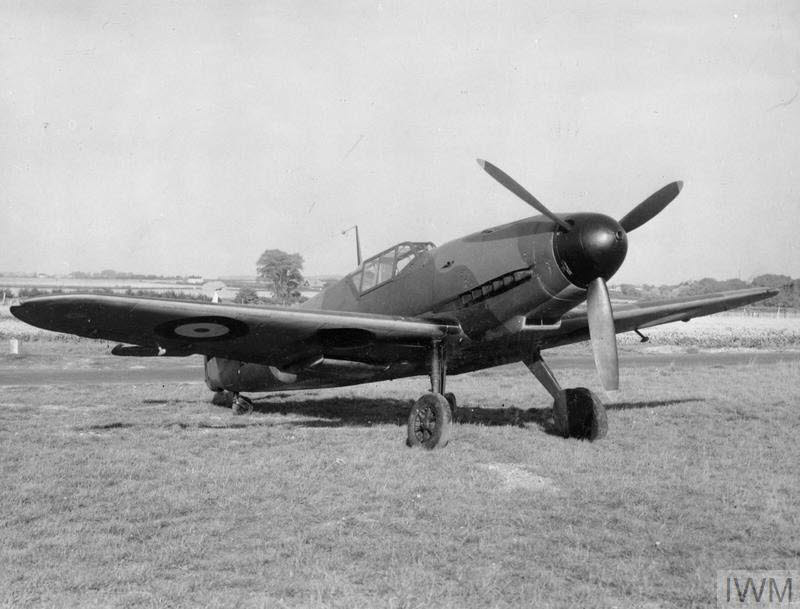 Captured Messerschmitt Bf 109F-2