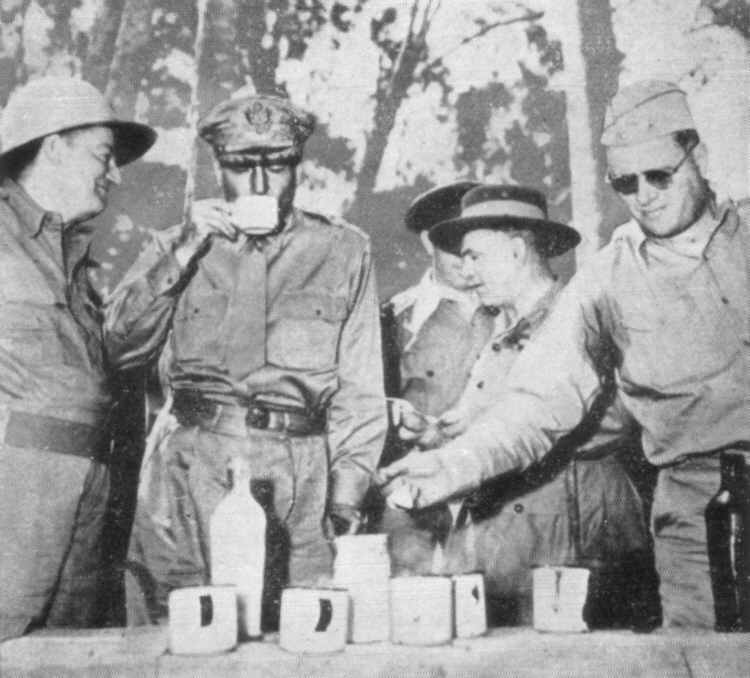 General T. Blamey and General MacArthur