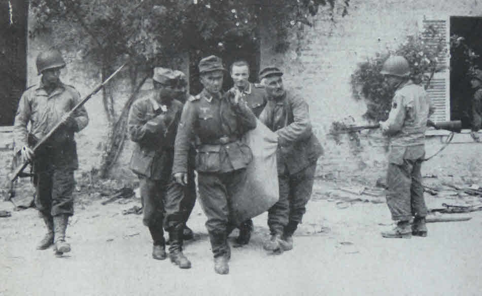 Blanket Transport for wounded POW 