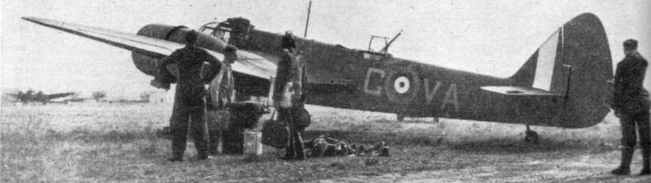 Bristol Blenheim Mk I in Greece
