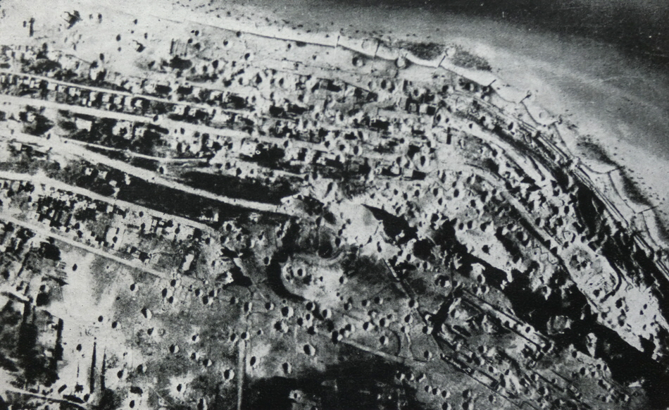 Bombed Gun Positions, Le Havre 