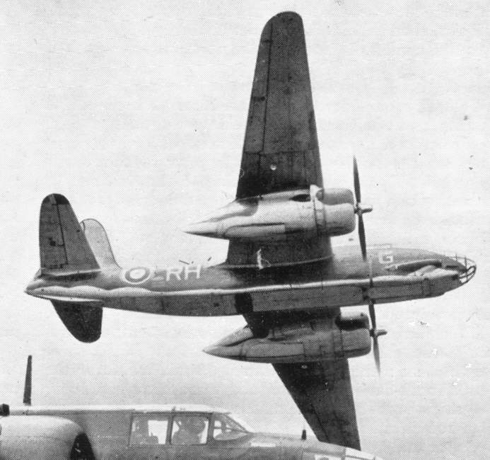A good view of the underside of a Boston III of No.88 Squadron