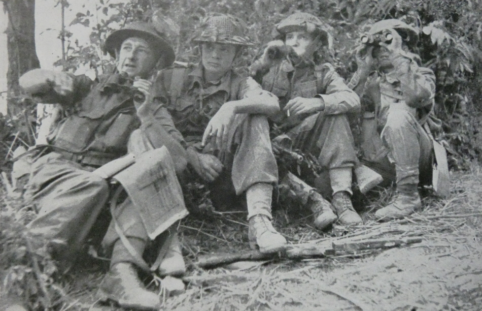 Briefing for attack on Gemmano, Gothic Line 
