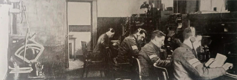 British operators at German Wireless Station 
