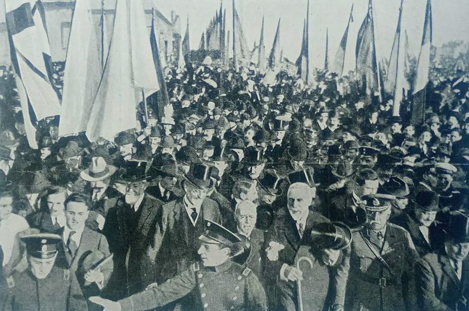 Sir Maurice de Bunsen, Buenos Aires, 1918 