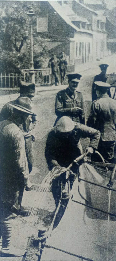 Canvas Water Cistern, Western Front 