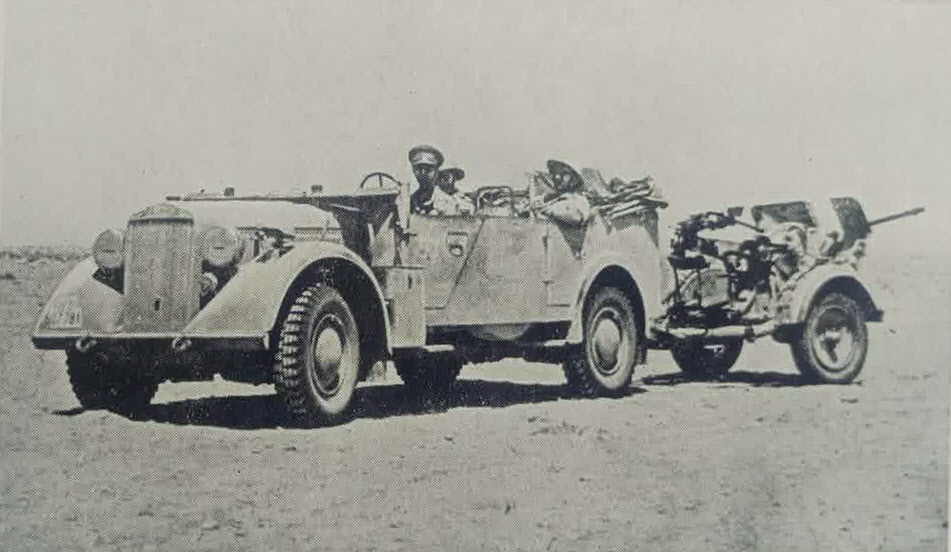 Captured 20cm Flak 30 