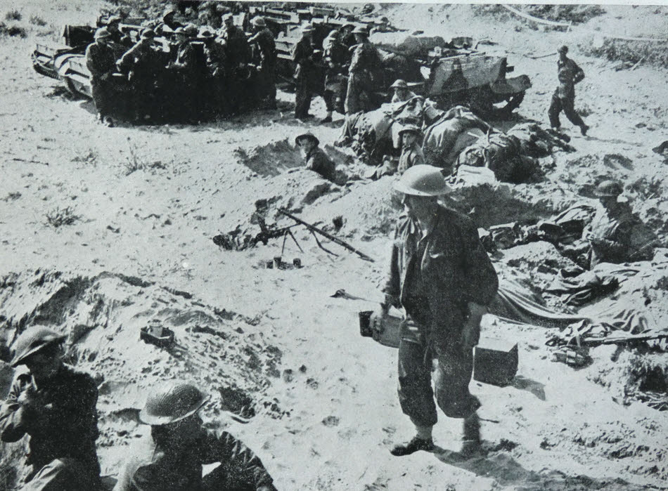 Carrier Platoon awaiting orders 