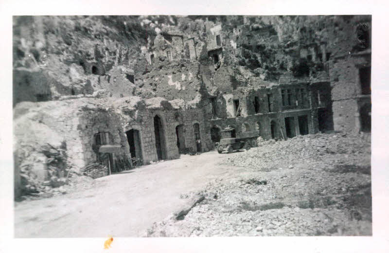 Ruins of Cassino, 1944 