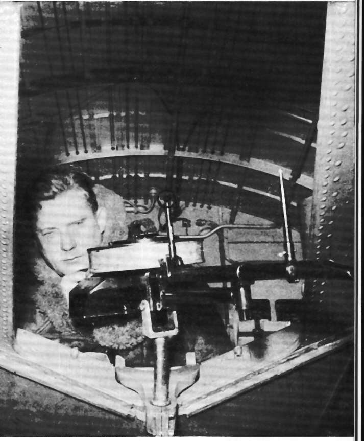 Tunnel gunner in a Catalina