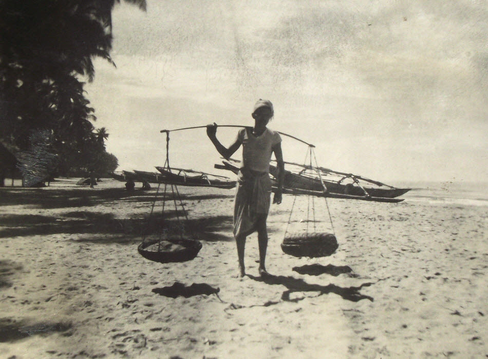 Beach Scene, Sri Lanka 