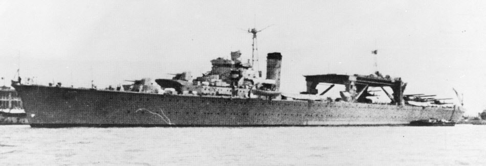 Chitose as seaplane carrier 