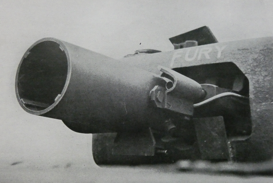 Petard on Churchill AVRE