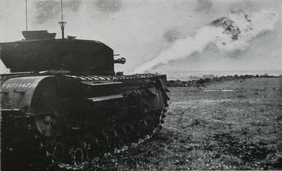 Demonstration of Churchill Crocodile 