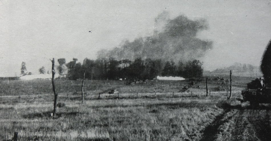 Churchill Crocodile in action at Le Havre 