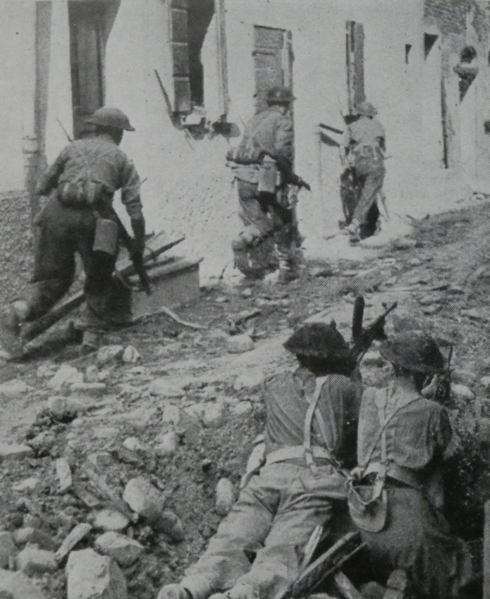 Clearing village near Coriano, Italy 