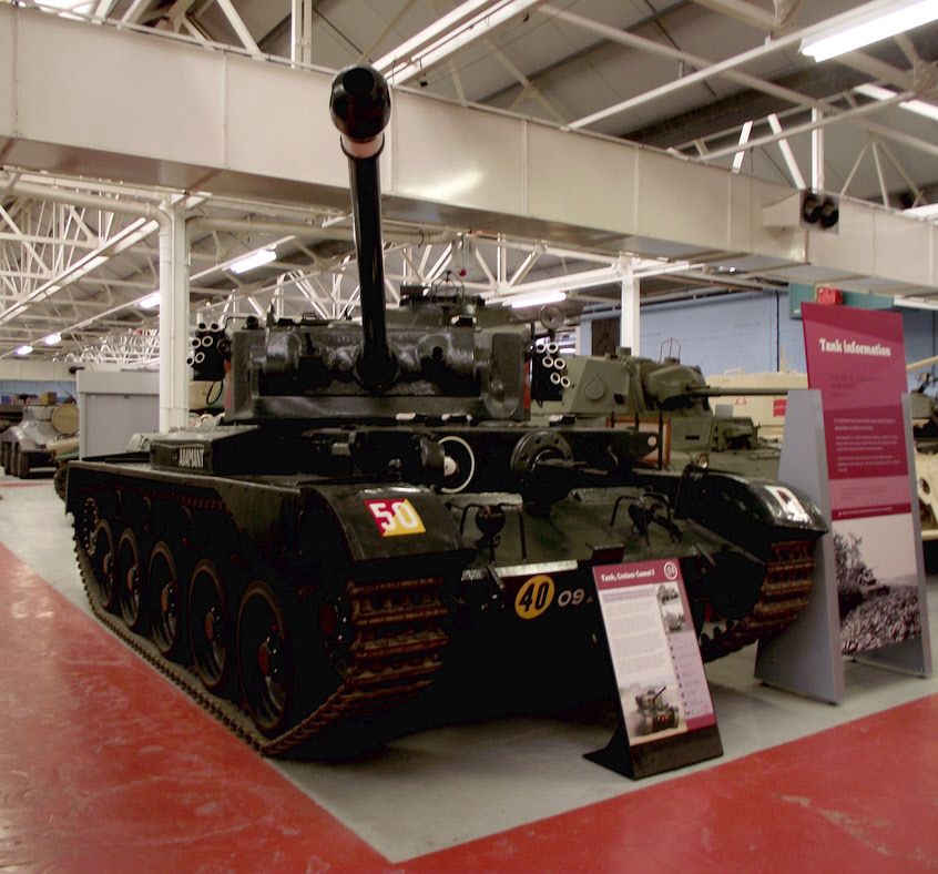 Cruiser Tank Comet (A34) from the front right